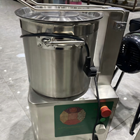 Robot culinaire industriel, hachoir alimentaire, machine à couper les légumes, mélangeur alimentaire 6L 12L 17L 21L pour houmous, piment, ail