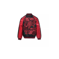 MianDi Chinese Style Hochwertige benutzer definierte Satin Bomber jacke Polyester Winter Männer und Frauen Baseball Satin Varsity Jacke