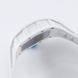 Reloj de Cerámica Blanca Premium con Doble Caja, Movimiento Integrado Personalizado, Cristal de Zafiro Doble Antideslumbrante - Product Image 4