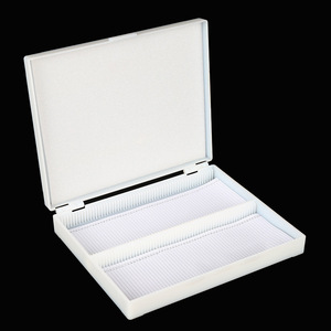 Yueside <b>Microscope</b> Slide Boxes 5 To 120 Slides Capacity Storage For Laboratory Use - Product Image 2