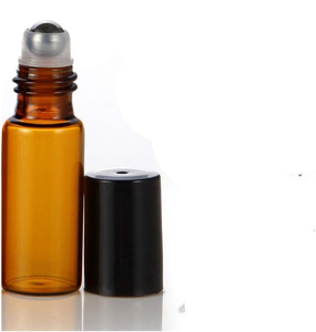 Transparent Amber Glass Essential Oil Serum Eye Drop <b>Sample</b> <b>Bottles</b> Hot Stamping Screw/Dropper Cap 1ml/2ml/3ml/5ml Capacities - Product Image 3