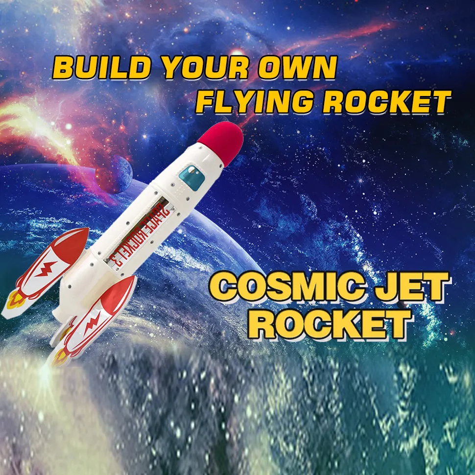 Science Kits Toy Fun STEM Toy Rocket Launcher Science Water Rocket Launch Kit Toys For 8+ Kids