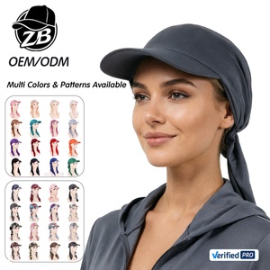 Chapeau <span class=keywords><strong>pare</strong></span>-<span class=keywords><strong>soleil</strong></span> pliable personnalisé à 2 panneaux pour femme, respirant, avec <span class=keywords><strong>bandeau</strong></span> élastique, protection UV et dos incurvé - Product Image 1