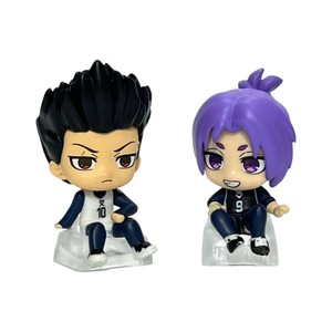 Lot de 5 figurines <span class=keywords><strong>anime</strong></span> Q Version bleues Losk Igarashi Gurimu Mikage Reo en PVC, boîte mystère, jouets capsule, décoration de bureau, vente en gros - Product Image 5