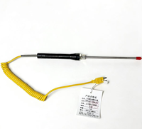 Thermomètre industriel de type K |   Sonde thermocouple de contact haute température pour jauge de température de surface électronique de haute précision OEM