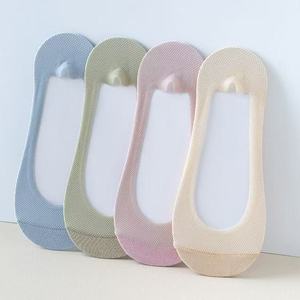 Ice Silk Low-cut <b>Socks</b> Non-slip Breathable Women's Invisible Mesh <b>Socks</b> For Casual Wear - Product Image 2