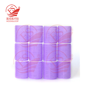 Hot Selling 6Pcs Diy Salon Kapperskrullers Zelfgrip 50Mm Black Hot Hair Rollers Diy Kapsel Zwarte Plastic Krulspelden - Product Image 6