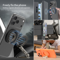 Support de téléphone portable en métal flexible et réglable, support magnétique personnalisé, anneau magnétique innovant, Fidget Spinner, poignée de téléphone pour doigts Chaomei 245