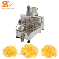 Machine industrielle commerciale automatique de fabrication de pâtes alimentaires Macaroni ligne de production de produits céréaliers à économie d'énergie