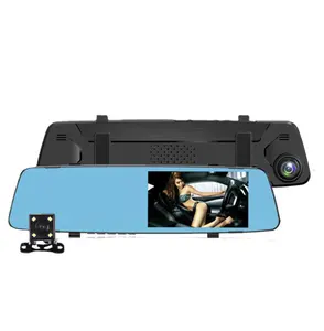 Новейшая видеорегистратор Full Hd 1080p ЖК-камера Автомобильный видеорегистратор Передняя и задняя камера для видеорегистратора автомобиля такси черный ящик