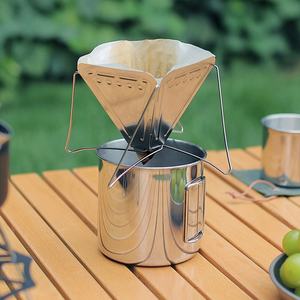 Gourde isotherme en acier inoxydable 600 ml, moderne et écologique, avec poignée pliable, résistante à l'eau bouillante, pour le camping et l'extérieur - Product Image 4