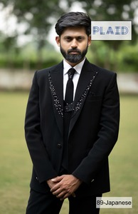 ชุดสูทเบลเซอร์ผู้ชายสุดพิเศษสำหรับเสื้อกั๊กและกางเกงที่เข้ากันออกแบบมาสำหรับงานแต่งงานแบบดั้งเดิมในช่วงเทศกาลและงานปาร์ตี้ - Product Image 6