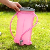 Poche à eau souple pliable 1,0 L en TPU pour cyclisme, course et randonnée, grande capacité, simplicité, pour activités de plein air transfrontalières