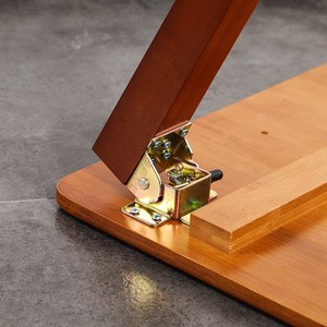 Bamboo Foldable Side Table Small <b>Medium</b> Large Minimalist Design For Living Room Bedroom Home Use <b>Brown</b> Color - Product Image 4