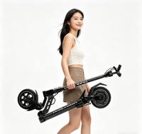 Trottinette électrique pliable Dualtron MINI, pneus de 9 pouces, vitesse élevée pour adultes, 45 km/h, trottinette électrique intelligente, prix de gros d'usine