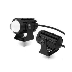 <b>Mini</b> Hot Cannon Motorcycle Spotlight 12V <b>LED</b> IP68 White Yellow Dual Color For Motorcycle <b>Lighting</b> Systems - Product Image 5