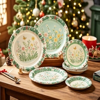 Assiette en papier personnalisable avec logo imprimé, en pâte de bois vierge, pour usage en restaurant, diverses tailles disponibles - Modèle Rbn001 Shandong