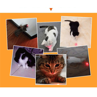 En stock, nouveau jouet pour animaux de compagnie, stylo laser pour chat, pointeur laser LED, baguette laser infrarouge pour chat, accessoires pour animaux de compagnie
