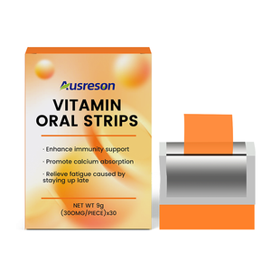 Ausreson OEM Vitaminas A, <span class=keywords><strong>B</strong></span> y C en Tiras Orales de Película Disoluble para el Cuidado de la Piel, Líquido de Rápida Absorción - Product Image 2
