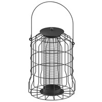 Mangeoire à oiseaux en métal écologique à suspendre avec tube en PC épaissi, gamelles pour animaux sauvages pour usage extérieur – Vente chaude directe usine