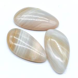 Ágata con bandas, varios tamaños, cabujón de forma libre, piedra suelta para la fabricación de joyas - Product Image 6