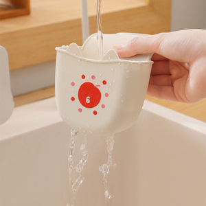 Commercio all'ingrosso filtro serbatoio acqua Organizer Mini lavello cesto portaoggetti appeso borsa per bagno cucina spugna gadget accessori