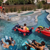 Bateaux gonflables en PVC pour sports nautiques, piscines, flotteurs de course aquatiques, bateaux-kart, bateaux à moteur, chaises longues, plateformes flottantes