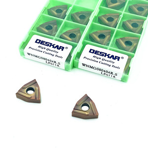 DESKAR WNMG 080404 080408 MM MA JMS <span class=keywords><strong>HS</strong></span> LF6118 Inserto de torneado externo indexable de carburo para acero inoxidable, para portaherramientas MWLNR - Product Image 4