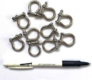 Không gỉ còng <span class=keywords><strong>d</strong></span>ưới thép không gỉ 316 304 Bow còng Marine phần cứng - Product Image 2