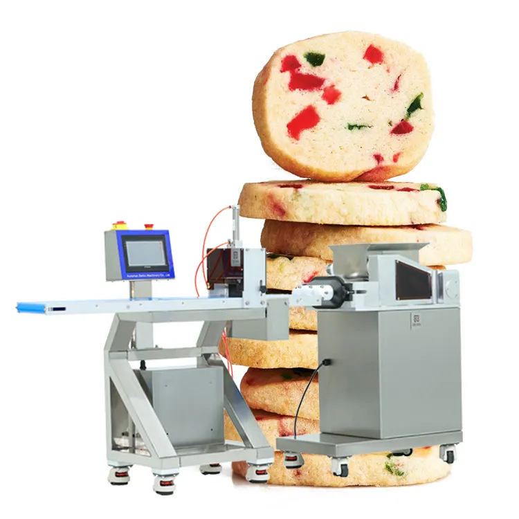 Ijskast Cookie Cutter Machine Proteïne Bar Extruder Machine Energy Bar Productieproces Voor Kleine Bedrijven