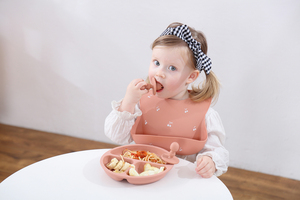 Set de table pour bébés, sans BPA, en Silicone, avec assiettes - Product Image 5