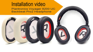 Almohadillas de repuesto Defean compatibles con auriculares Plantronics <span class=keywords><strong>BackBeat</strong></span> Pro 2 / Voyager 8200 UC - Product Image 2