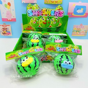 Watermelon expression fluid <b>slow</b> rebound stress relief toy; stress relief ball; venting stress relief toy; small holiday gift - Product Image 6