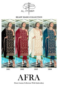 Muy recomendado Salwar Kameez Georgette traje pakistaní con bordado pesado trabajo boda fiesta uso en proveedor mayorista - Product Image 5