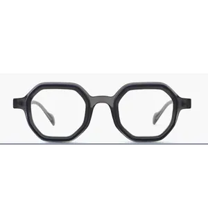 Occhiali da vista di nuovo design 2024 montatura da uomo vista vista vista miopia acetato occhiali da donna retrò