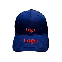 Casquette de baseball en coton 100% avec broderie de logo personnalisé, multicolores, fermeture à boucle métallique réglable, unisexe, adulte, toutes saisons