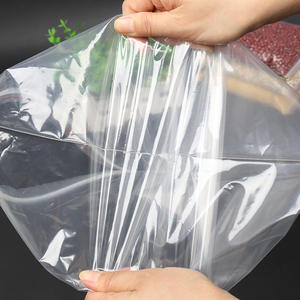 Bolsas transparentes de polietileno con cierre automático, rectangulares, impermeables y a prueba de polvo, para almacenamiento de ropa, organizador, embalaje general, origen Yiwu - Product Image 5