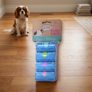 Sacs à déjections canines biodégradables sans odeur, extra larges, épais, imperméables et résistants aux déchirures, vente en gros - Product Image 2