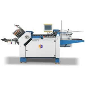 14-folds Max. 480mm Width Large Volumes Format Sheet Paper Cutting Folding Machine For Printing House