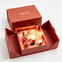 Boîte cadeau de luxe en carton à double porte, vente en gros d'usine, avec éponge EPE et fermeture magnétique