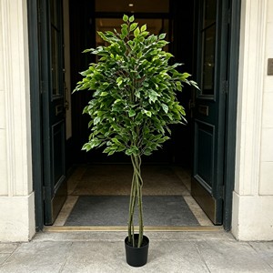 Disassemble and assemble leaves Detachable <b>Artificial</b> Banyan <b>Trees</b> - Product Image 4