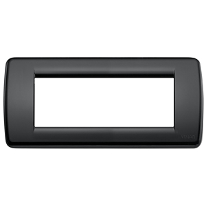 Rondo 5M Black Plate 17.3 Cm Length Wall <b>Switch</b> Cover - Product Image 1