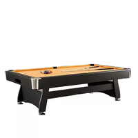 Table de billard en MDF de 9 pieds avec système de retour automatique des billes, table de billard pour divertissement à domicile, à vendre