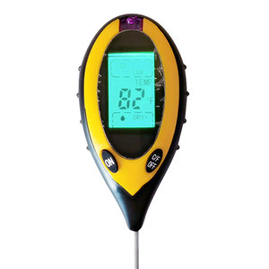 Novo 4 em 1 Digital PH Meter Solo Umidade Monitor Temperatura Luz Solar <span class=keywords><strong>Tester</strong></span> para Jardinagem Plantas Agricultura Com LCD Displayer - Product Image 4