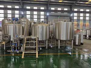 Équipement <span class=keywords><strong>de</strong></span> brassage <span class=keywords><strong>de</strong></span> bière commercial 1000L, brasserie artisanale en acier inoxydable 304, système <span class=keywords><strong>de</strong></span> microbrasserie avec contrôle PLC, personnalisable - Product Image 2