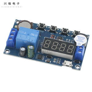 Módulo de Temporizador de Relé, Control de Tiempo de 24H, 10A 250VAC 30VDC, con Pantalla Digital y Terminales de Tornillo - Product Image 1