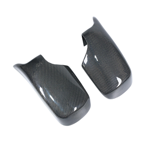 Carcasas para Retrovisores Laterales de Coche, Estilo Cuerno de Buey, Fibra de Carbono, Repuesto para <span class=keywords><strong>BMW</strong></span> <span class=keywords><strong>E46</strong></span> - Product Image 2
