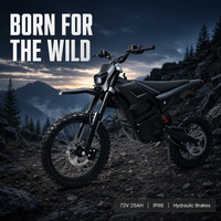 Moto tout-terrain électrique M7 Ultra 2800W 7000W de pointe, moteur central, suspension à amortisseur à air 25AH, pour adolescents, motocross, fournisseur OEM en gros