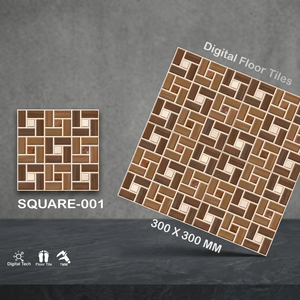 Carreaux de sol en céramique 12x12, gaufrés, design numérique, finition mate, antidérapants, pour revêtements de sol intérieurs - Product Image 4