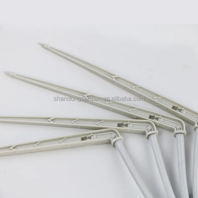 agriculture drip irrigation four branches bent arrow dripper